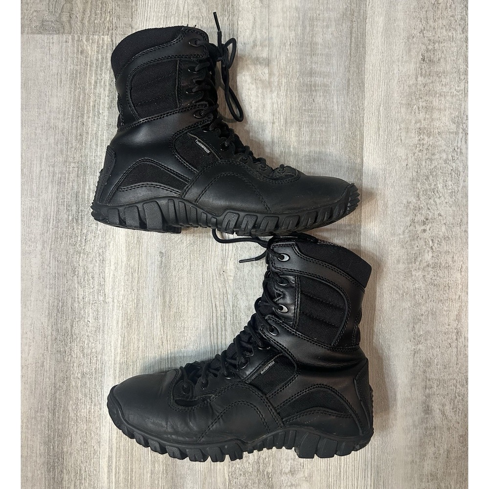 Belleville TR960Z Men's Khyber Hot Weather Side-Zip Tactical Boot-Black- Size 7